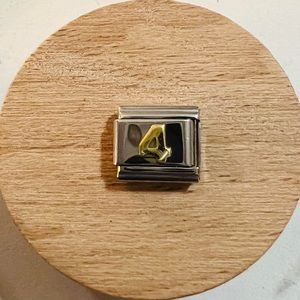 New 4 (four) Italian Charm Bracelet Link